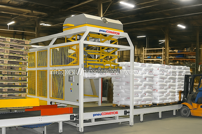 Auto Bag emptying system