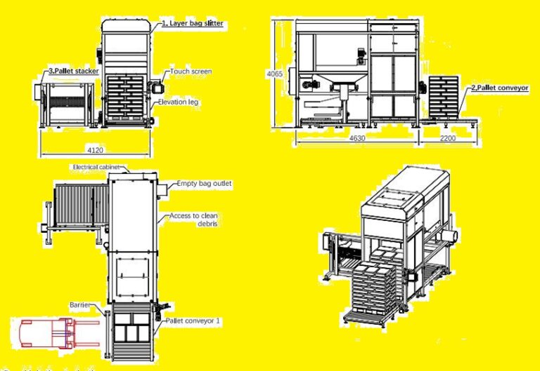 auto Bag emptying Schematic diagram 1