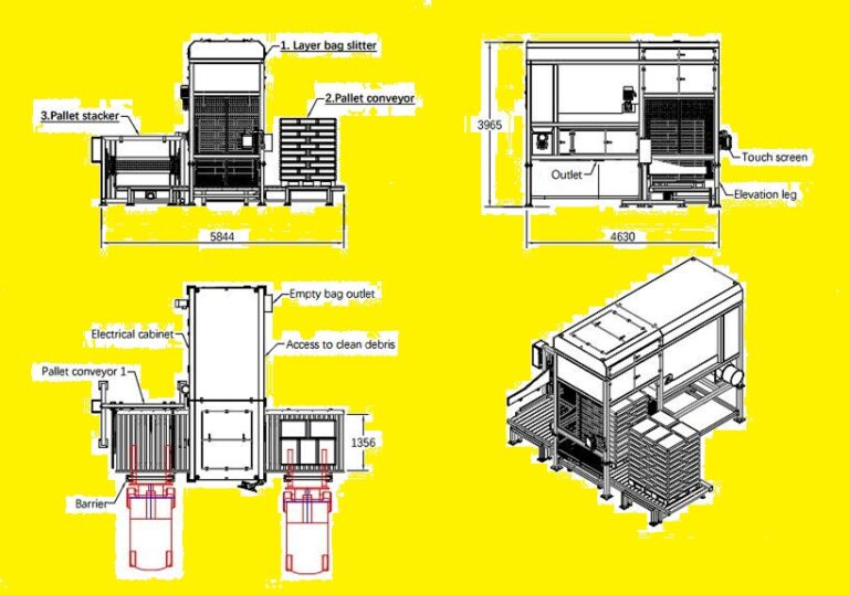 auto Bag emptying Schematic diagram 3